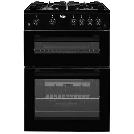 beko ktg611k freestanding gas cooker black